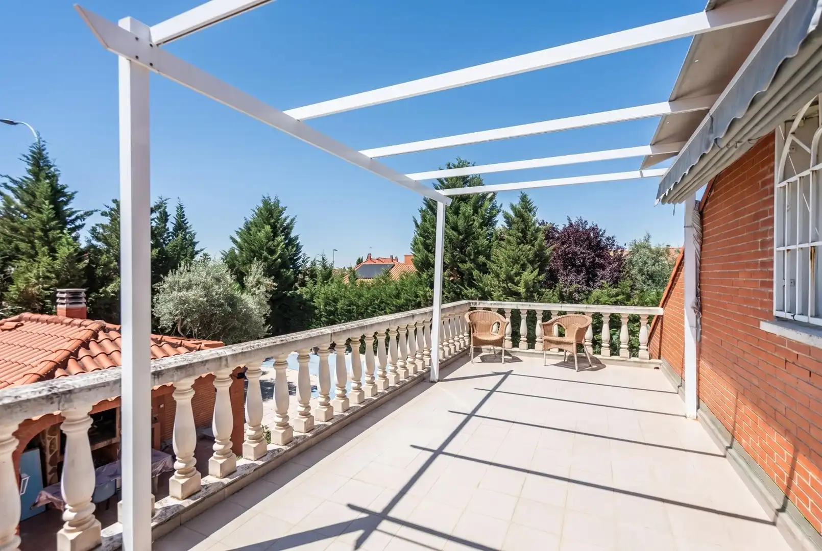 Terraza de Casa o chalet en venta en Rivas-Vaciamadrid con Aire acondicionado, Calefacción y Jardín privado