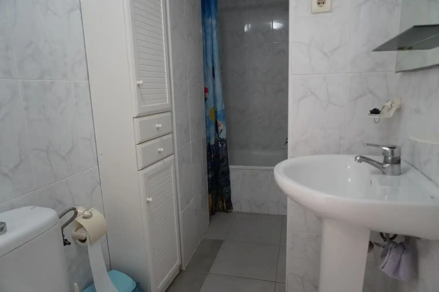 Baño de Apartamento en venta en Mazarrón con Terraza, Amueblado y Horno