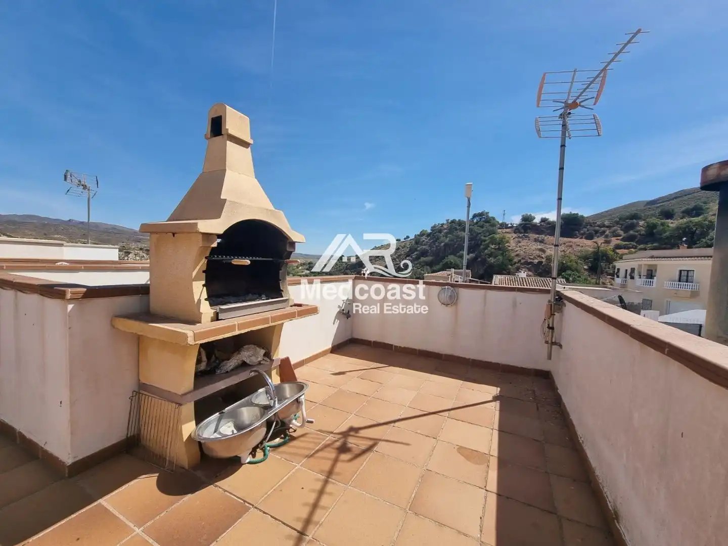 Terrasse von Haus oder Chalet zum Verkauf in Sorbas mit Klimaanlage, Terrasse und Möbliert