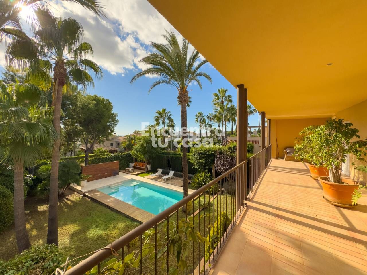 Jardí de Casa o xalet en venda en La Nucia amb Aire condicionat, Calefacció i Jardí privat