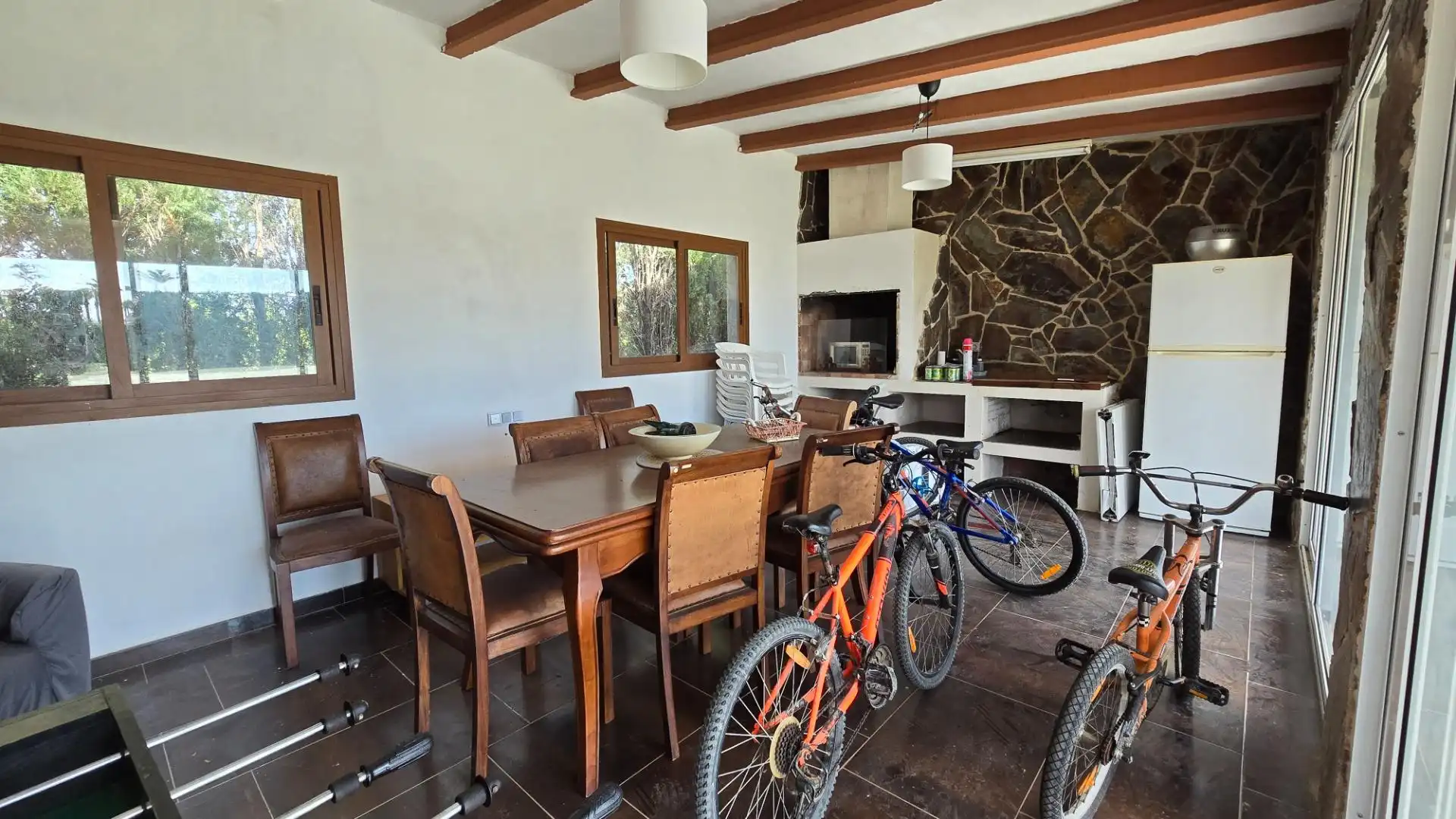 Dining room of Houses for sale in Elche / Elx  with Air Conditioner, Private garden and Terrace