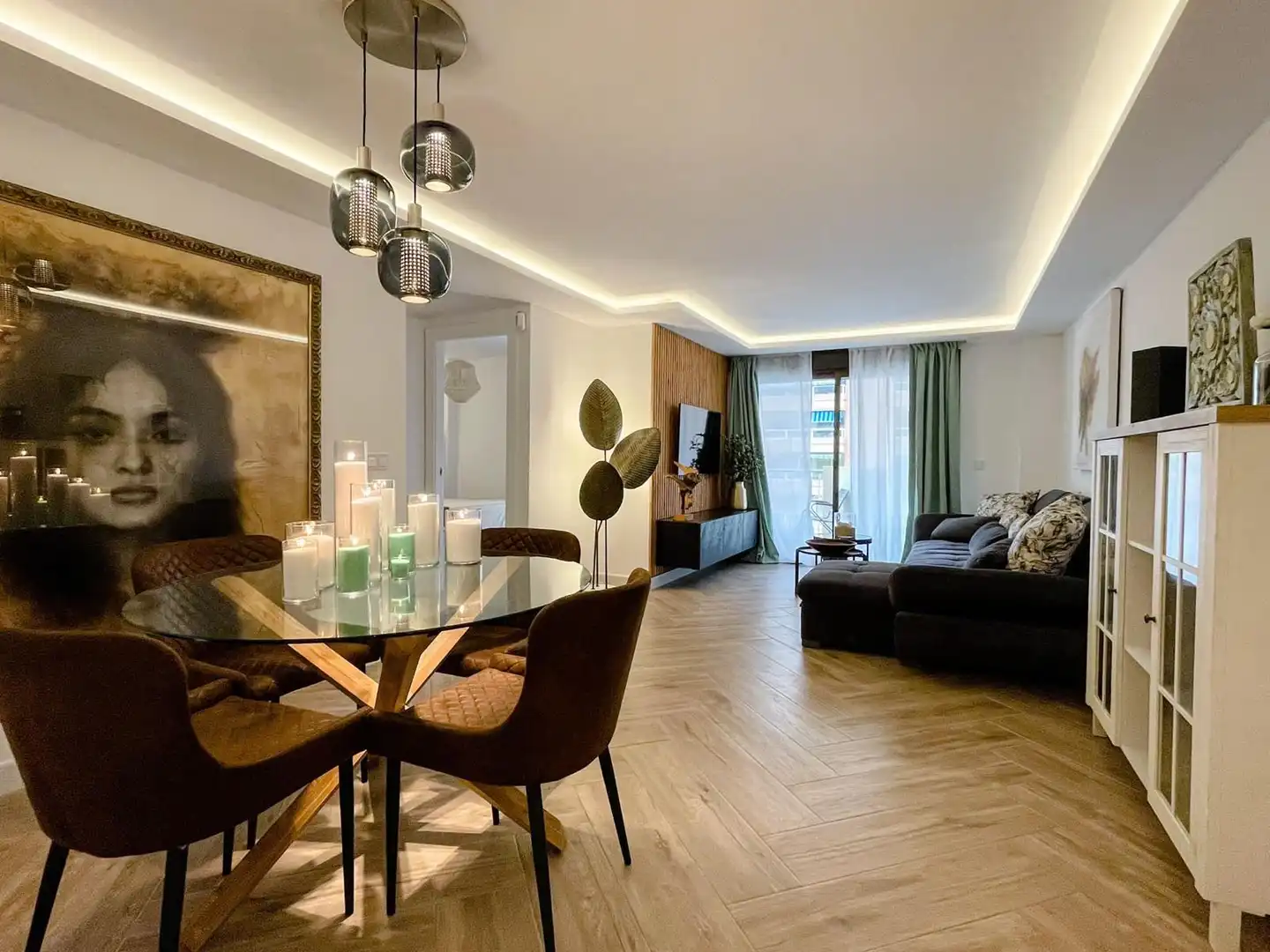 Sala de estar de Piso de alquiler en Puerto Deportivo
