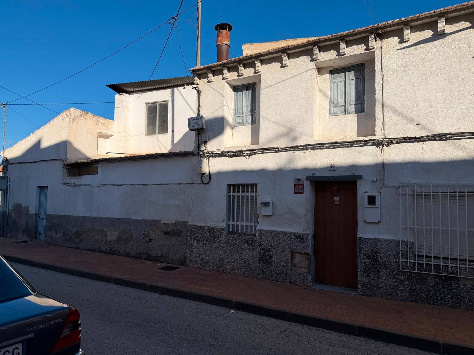 Vista exterior de Casa o xalet en venda en Ceutí