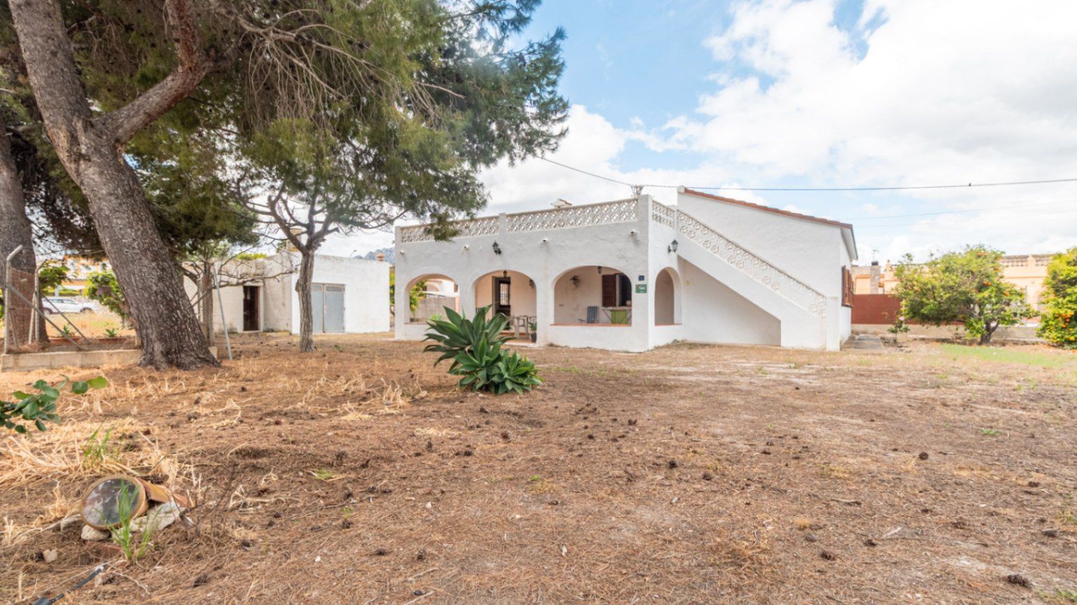 Vista exterior de Casa o chalet en venta en Els Poblets con Terraza