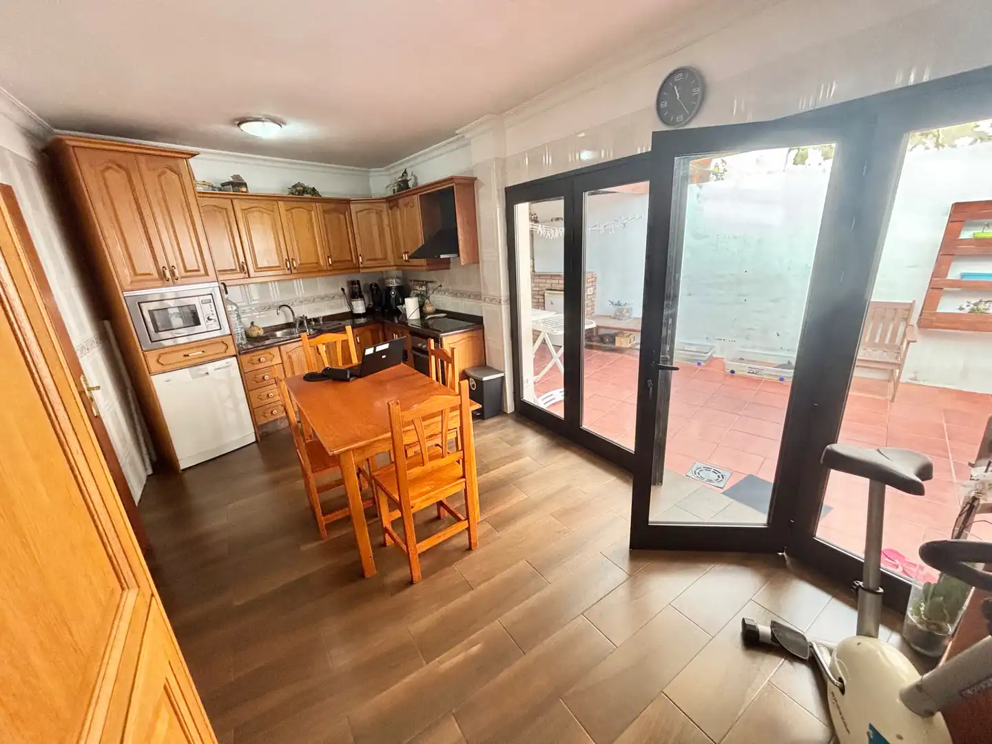 Cocina de Casa adosada en venta en Tegueste con Terraza, Trastero y Amueblado