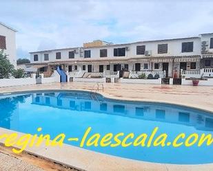 Swimming pool of Single-family semi-detached for sale in L'Escala  with Air Conditioner, Terrace and Furnished