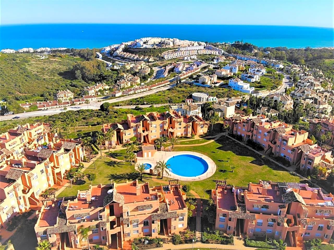 Exterior view of Flat for sale in Casares  with Air Conditioner and Terrace