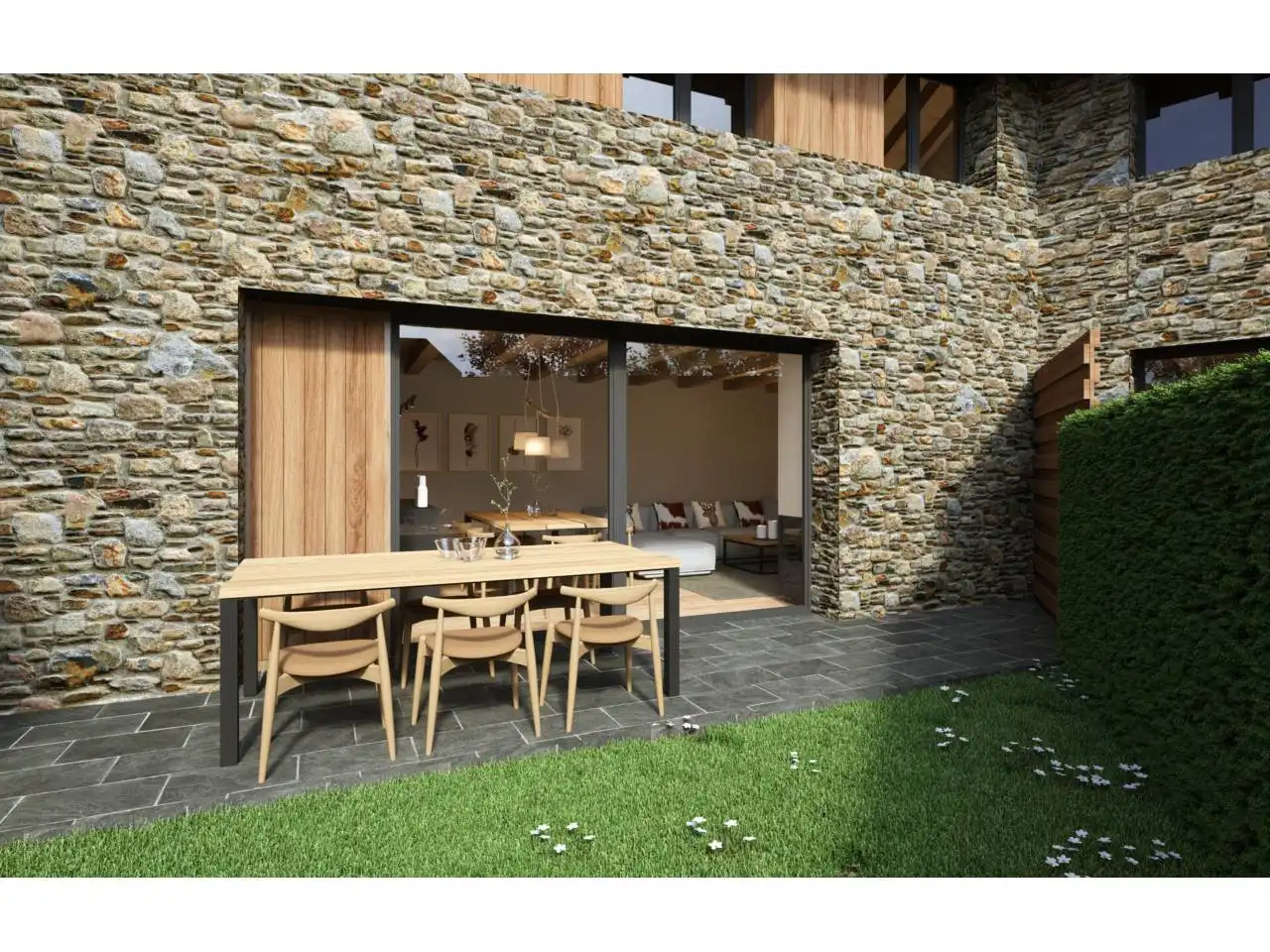Terrassa de Casa o xalet en venda en Puigcerdà amb Calefacció, Jardí privat i Parquet
