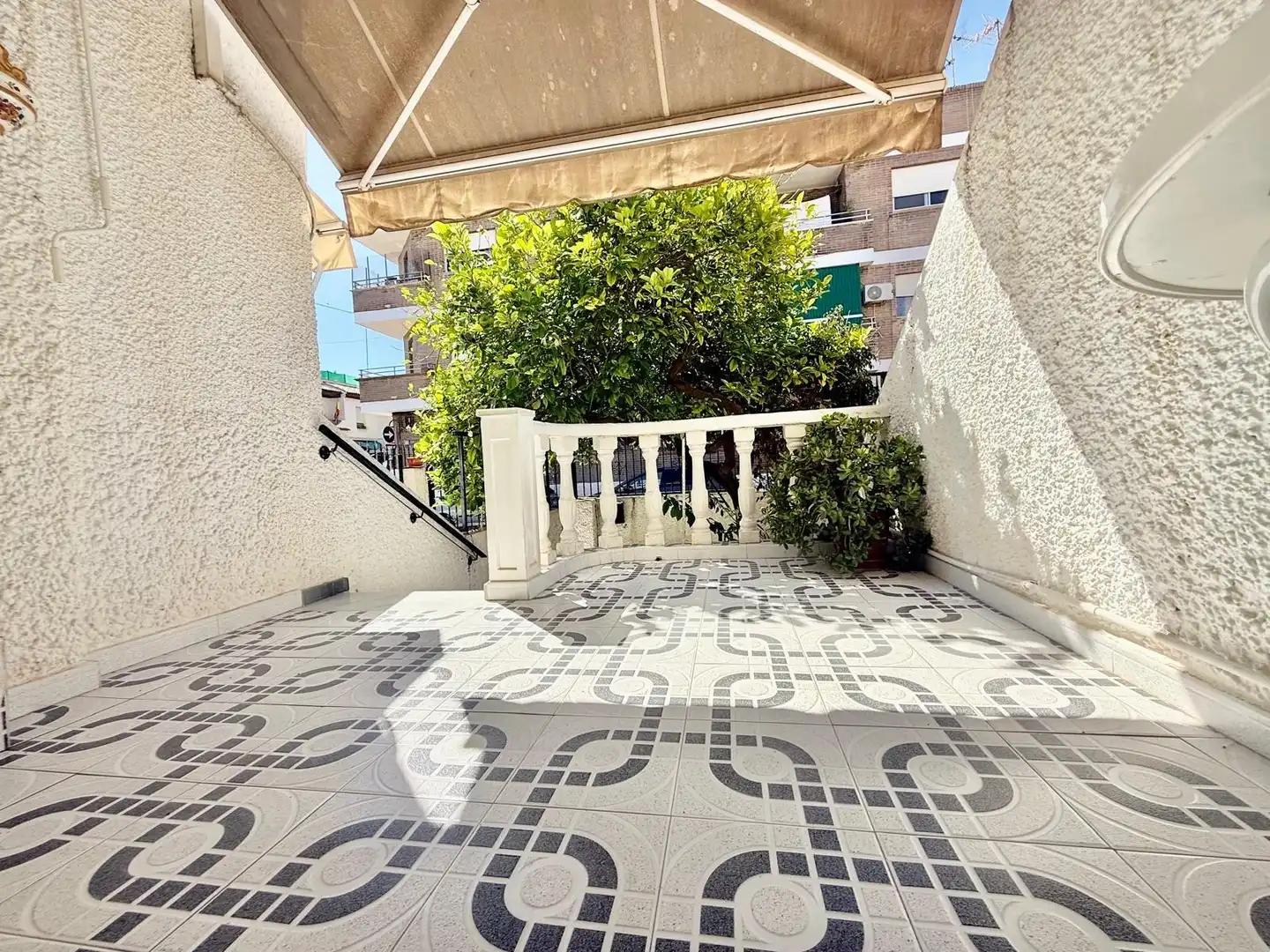 Terrace of Detached homes for sale in San Pedro del Pinatar  with Air Conditioner, Private garden and Terrace