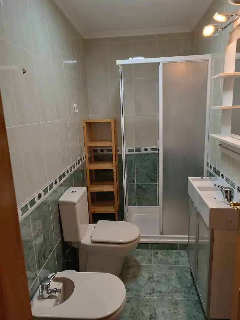 Bathroom of Apartments for rent in Lugo  with Heating, Storage room and Furnished