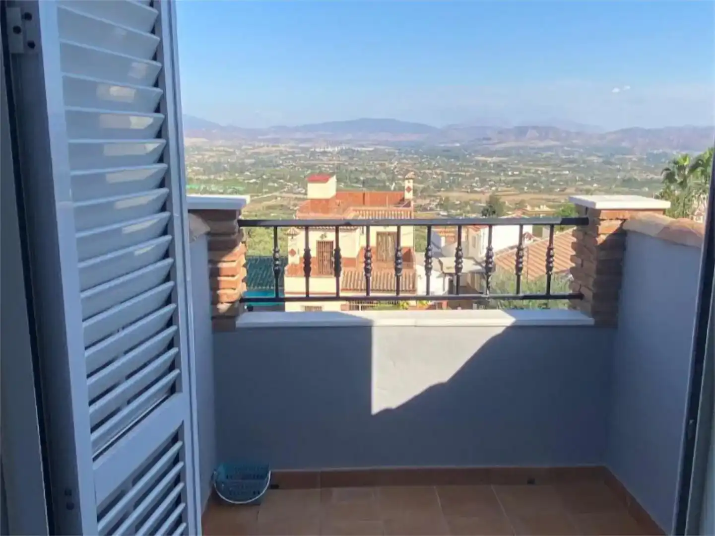 Terrasse von Wohnung zur Miete in Alhaurín El Grande mit Klimaanlage, Schwimmbad und Balkon