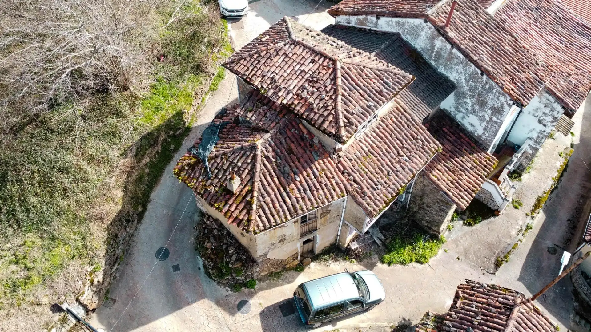 Vista exterior de Casa o xalet en venda en Riosa amb Jardí privat
