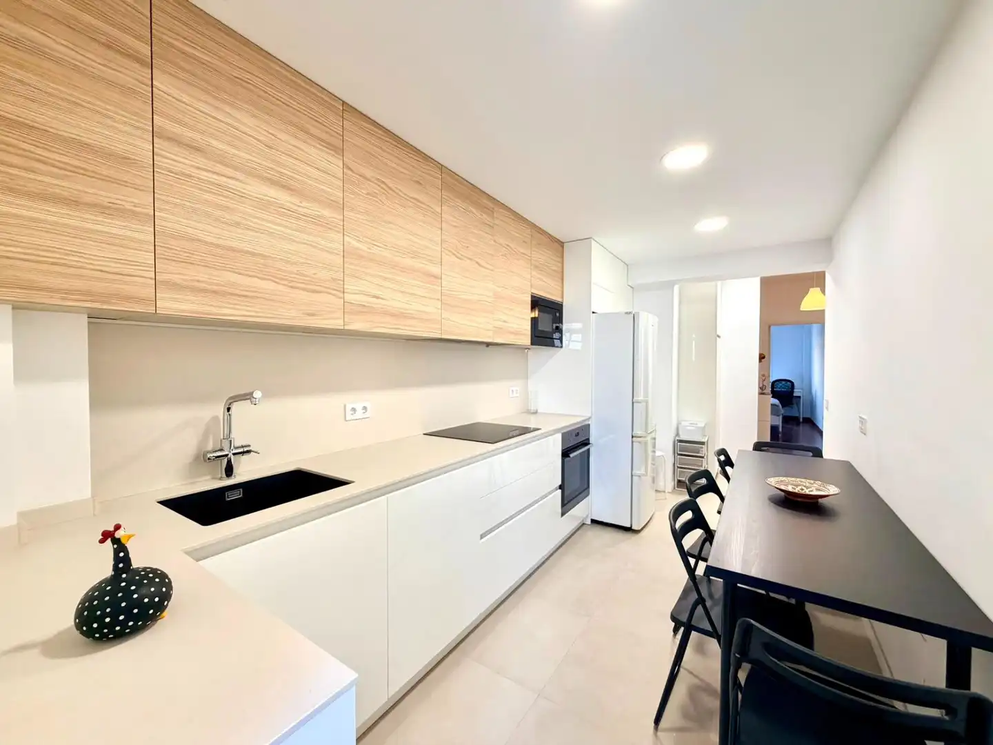 Küche von Wohnung zur Miete in  Palma de Mallorca mit Möbliert