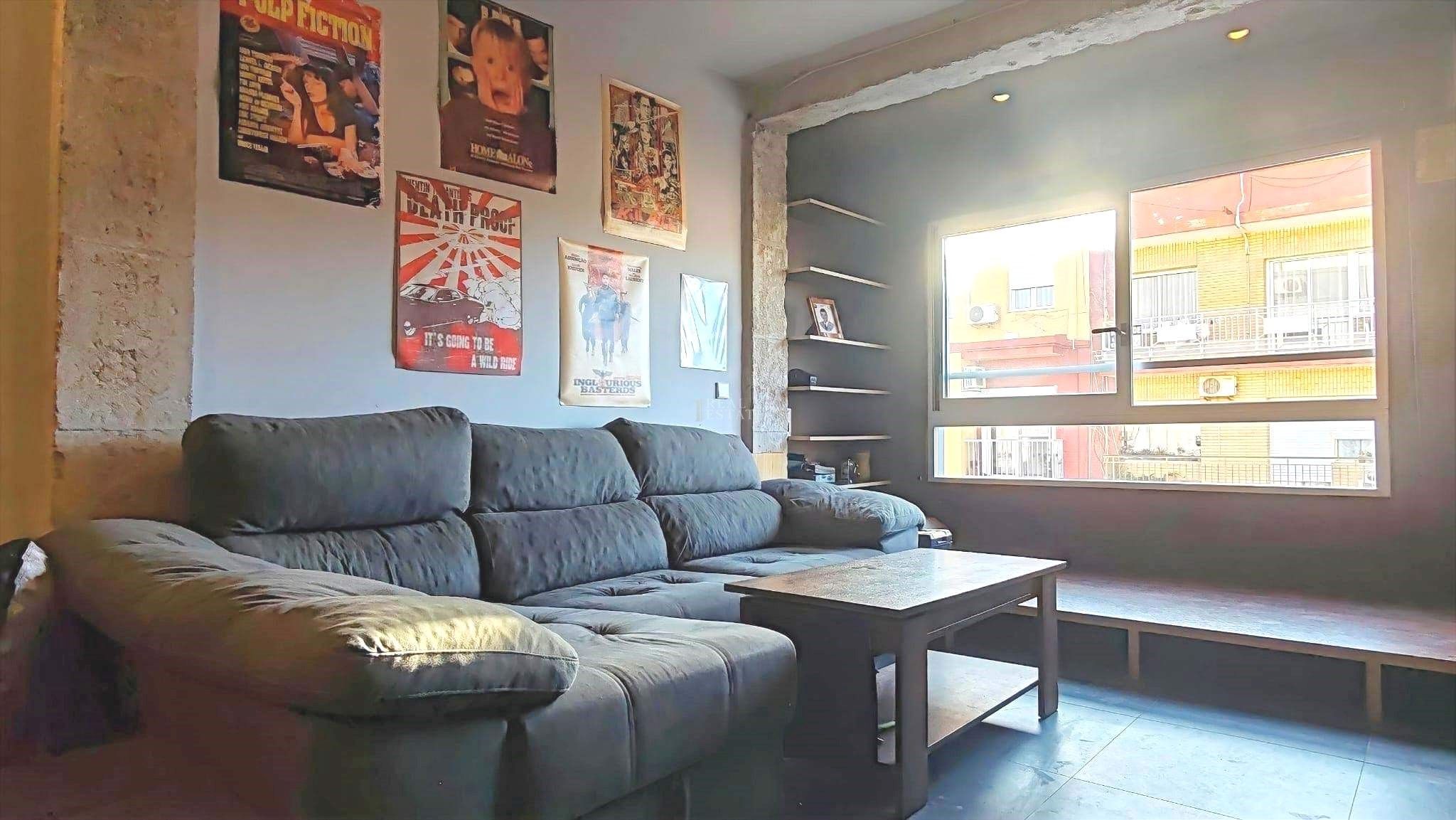 Sala d'estar de Pis en venda en Cartagena amb Aire condicionat, Traster i Moblat