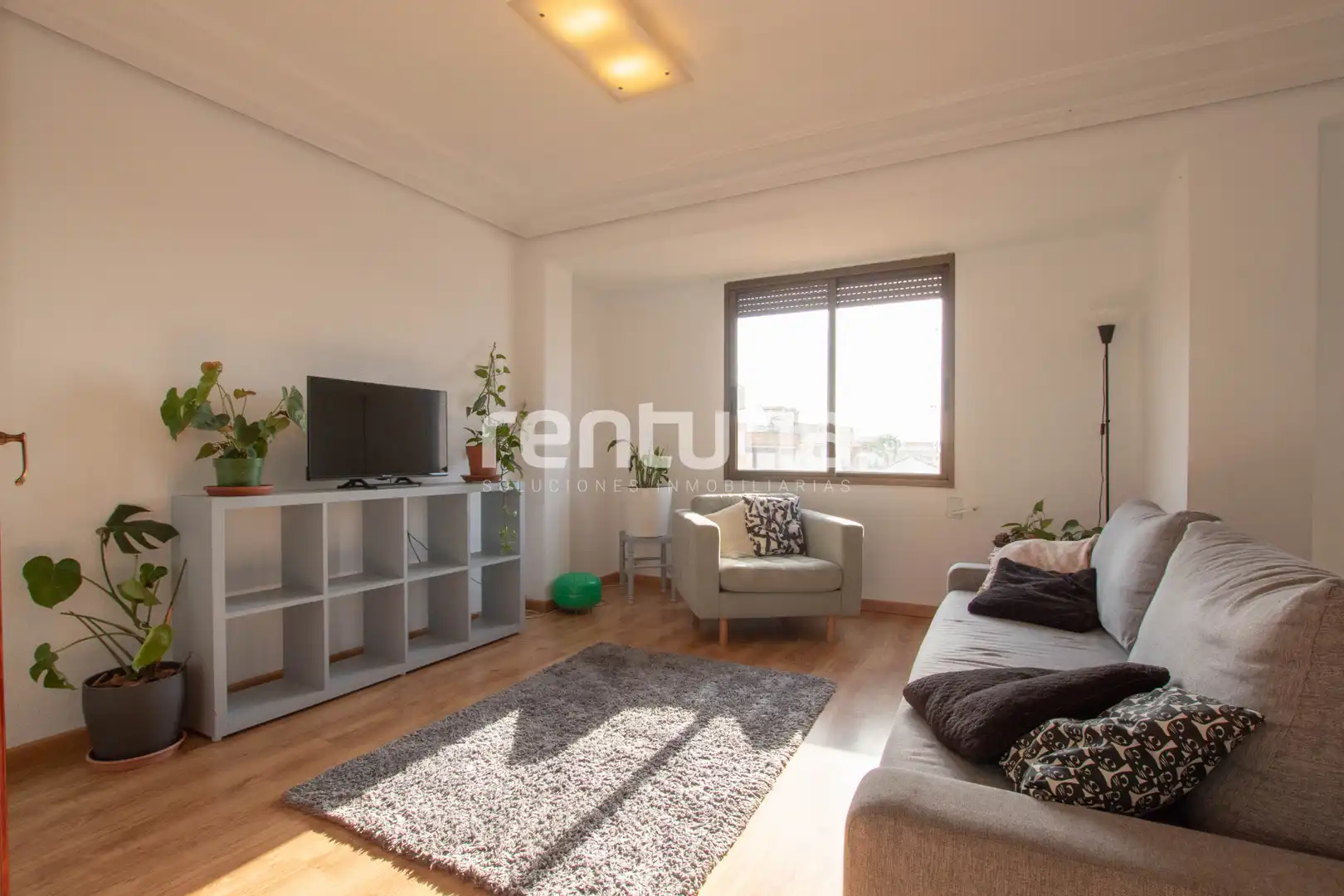 Sala de estar de Piso de alquiler en Meliana con Aire acondicionado, Amueblado y Balcón
