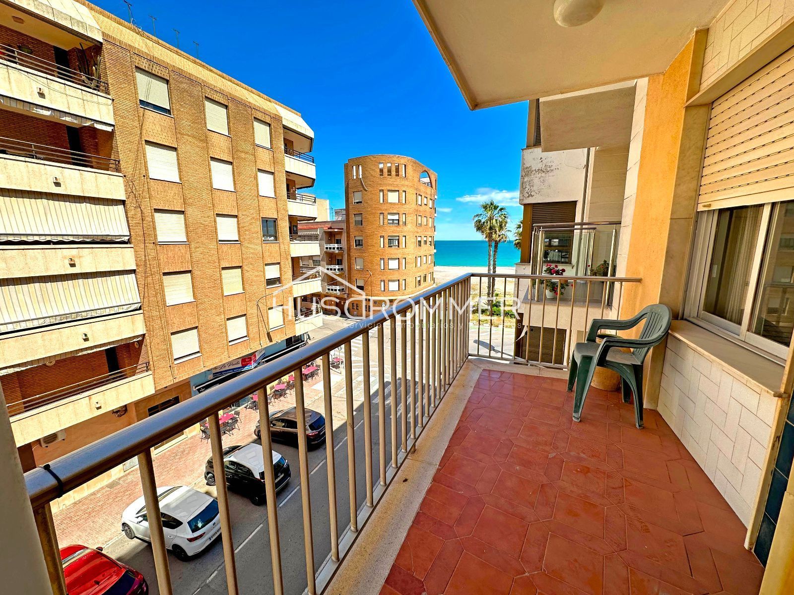 Balcony of Flat for sale in Burriana / Borriana  with Terrace and Furnished