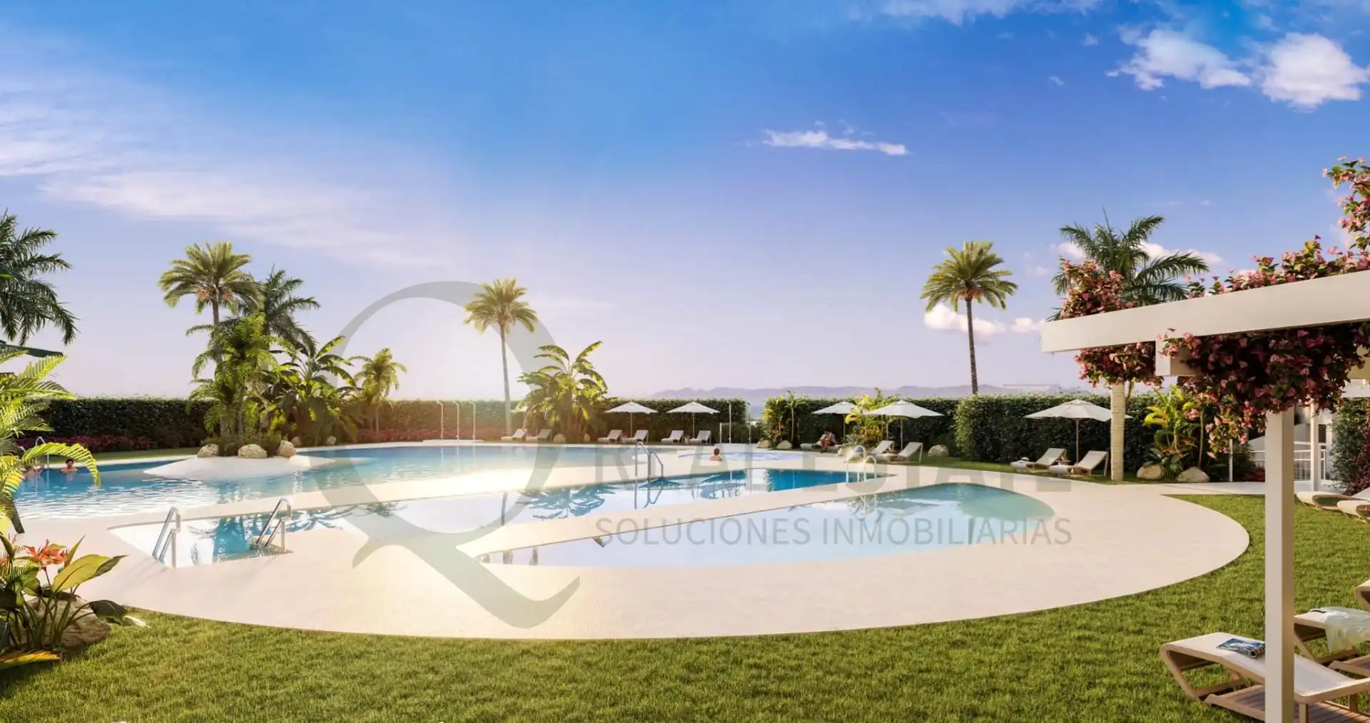 Piscina de Piso en venta en Valencia con Aire acondicionado, Calefacción y Jardín privado