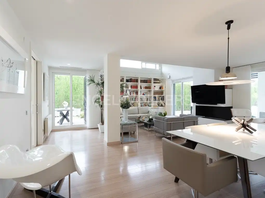 Living room of Houses for rent in Bétera  with Air Conditioner, Heating and Private garden