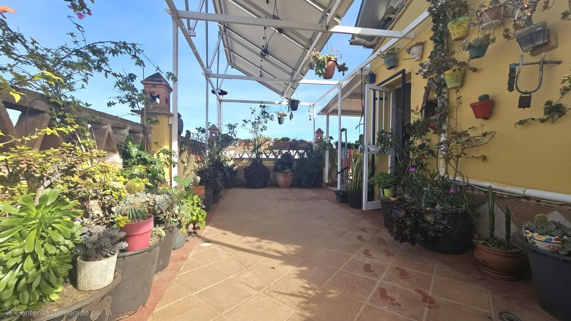 Terraza de Casa adosada en venta en Mijas con Aire acondicionado, Terraza y Trastero
