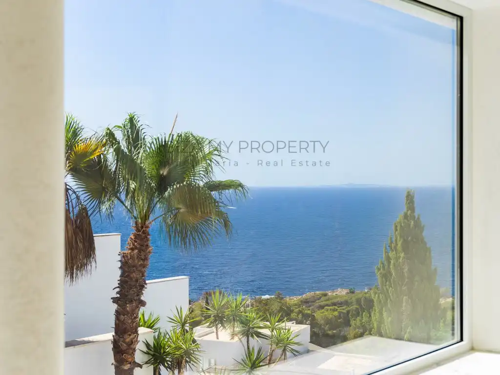 Vista exterior de Casa o chalet en venta en Santa Eulària des Riu con Aire acondicionado, Trastero y Piscina