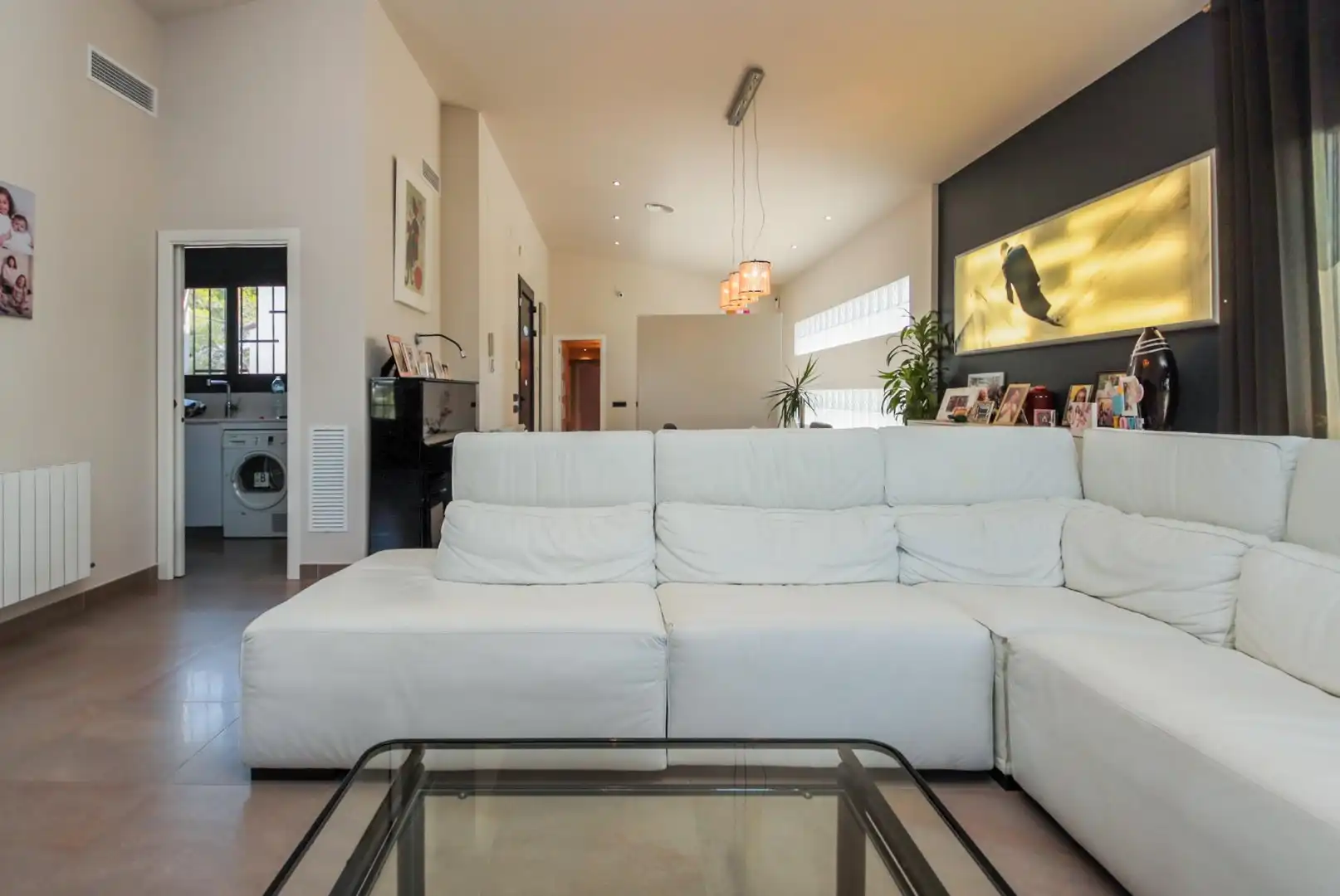 Sala d'estar de Casa o xalet en venda en Tortosa amb Aire condicionat, Jardí privat i Terrassa