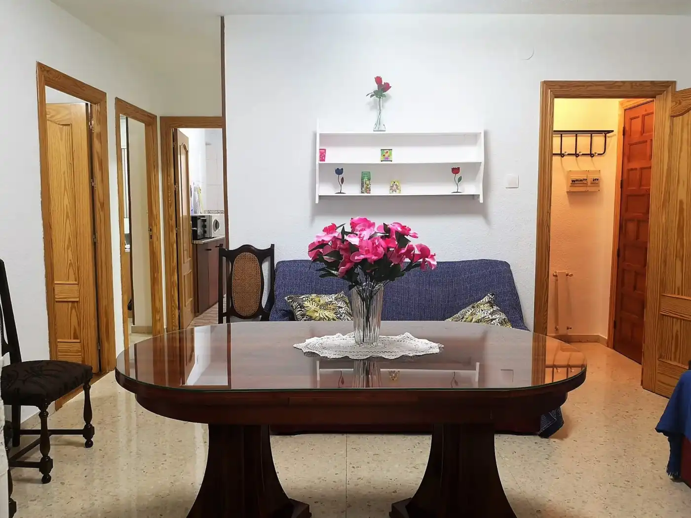 Dining room of Flat for rent in Granada  with Heating and Furnished