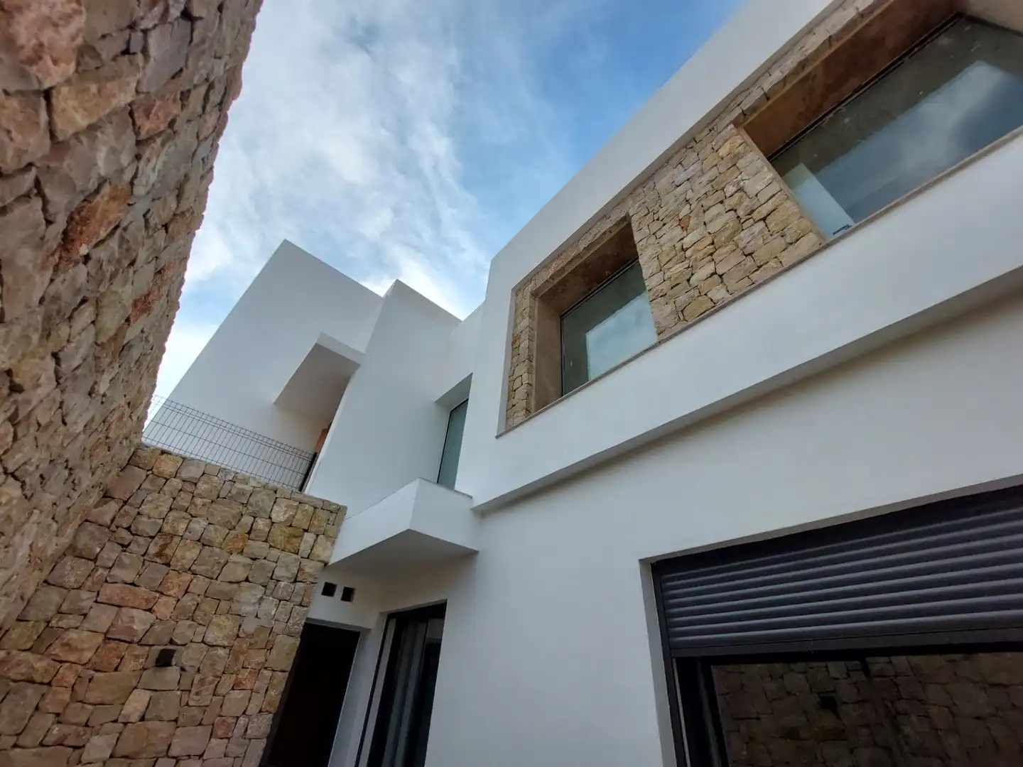 Vista exterior de Casa o xalet en venda en Jávea / Xàbia amb Aire condicionat, Calefacció i Jardí privat