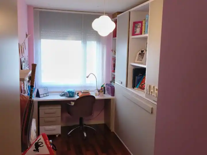 Schlafzimmer von Wohnung zum Verkauf in  Lleida Capital mit Klimaanlage