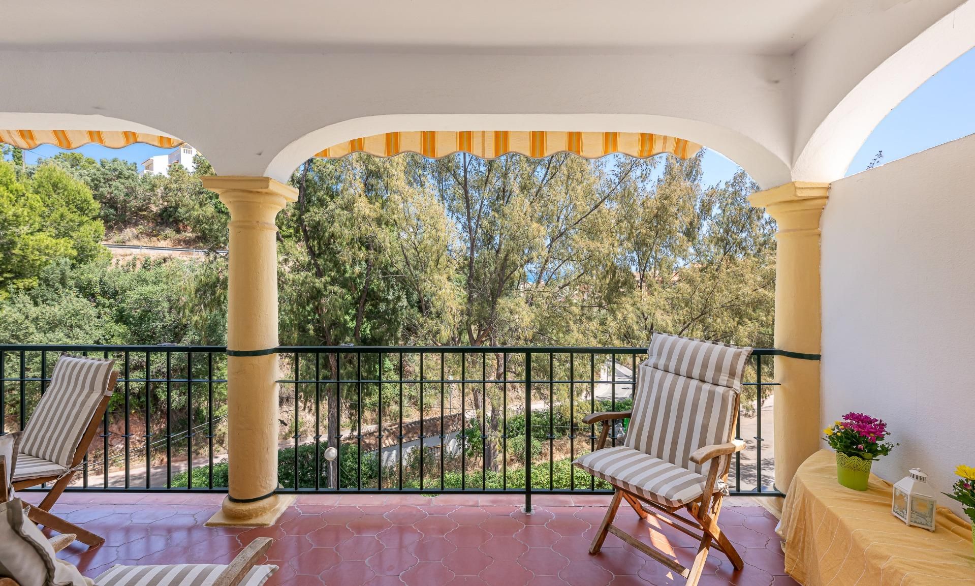 Terrassa de Apartament en venda en Fuengirola amb Aire condicionat, Jardí privat i Terrassa