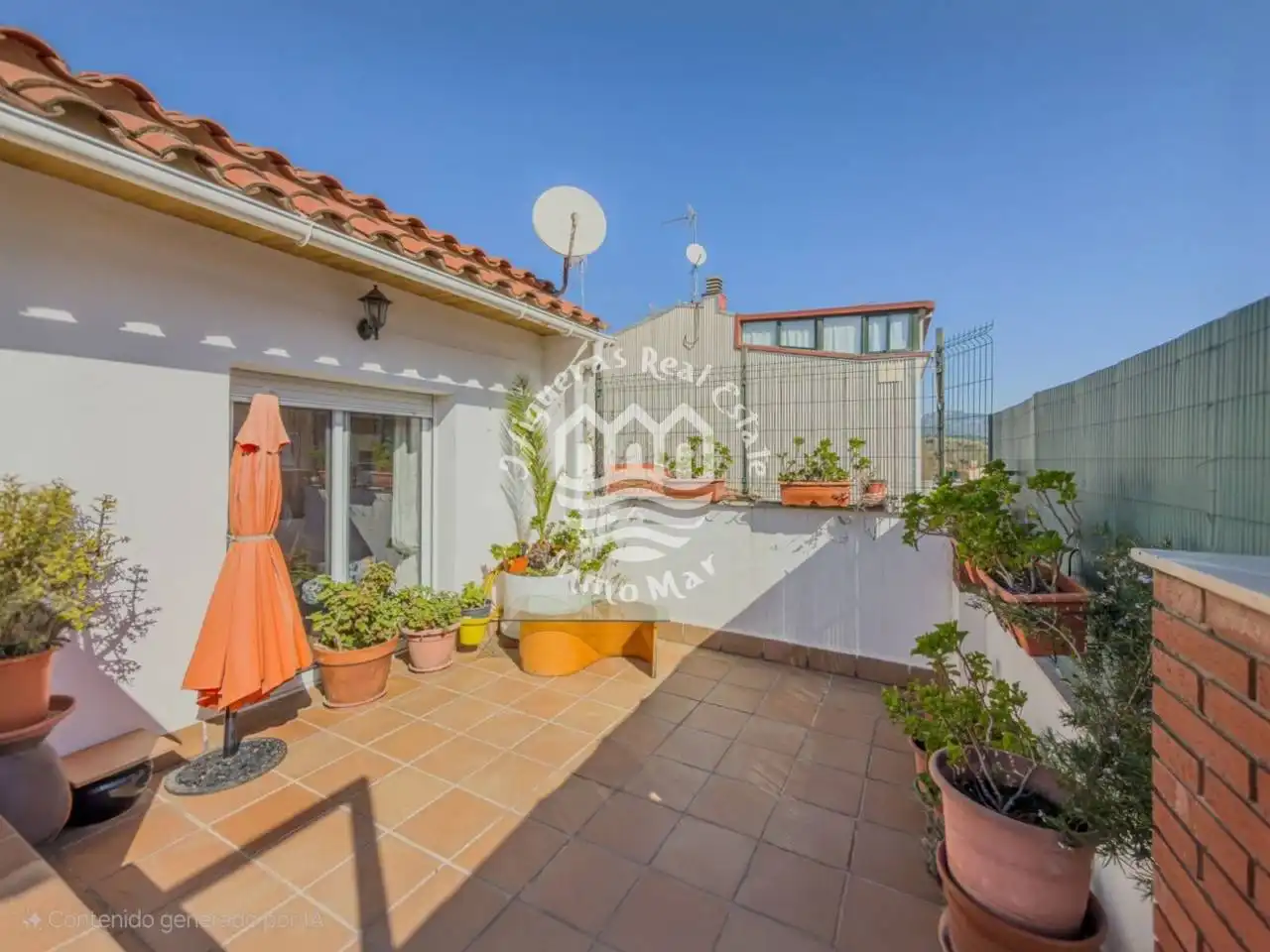 Terrassa de Casa o xalet en venda en Terrassa amb Aire condicionat, Calefacció i Terrassa