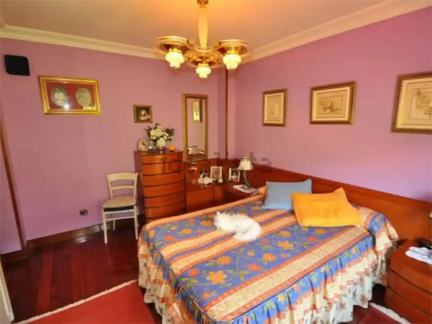 Schlafzimmer von Wohnung zum Verkauf in Castro-Urdiales mit Privatgarten, Schwimmbad und Möbliert