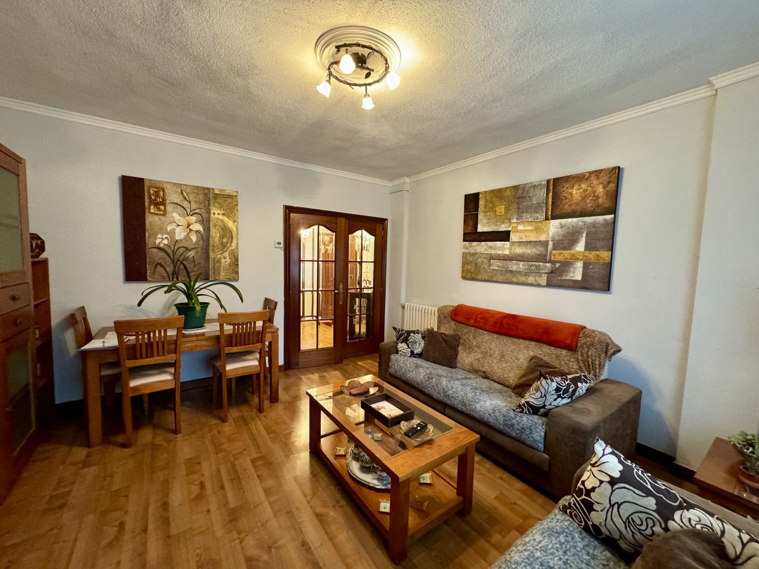 Sala de estar de Piso en venta en Palencia Capital con Calefacción y Terraza