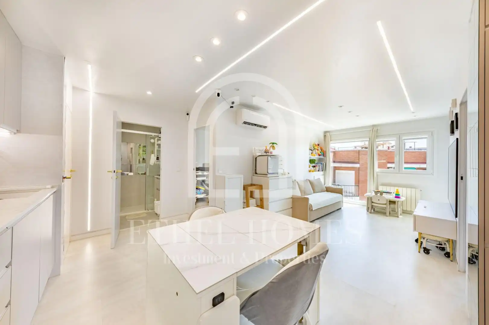 Sala de estar de Piso en venta en La Llagosta