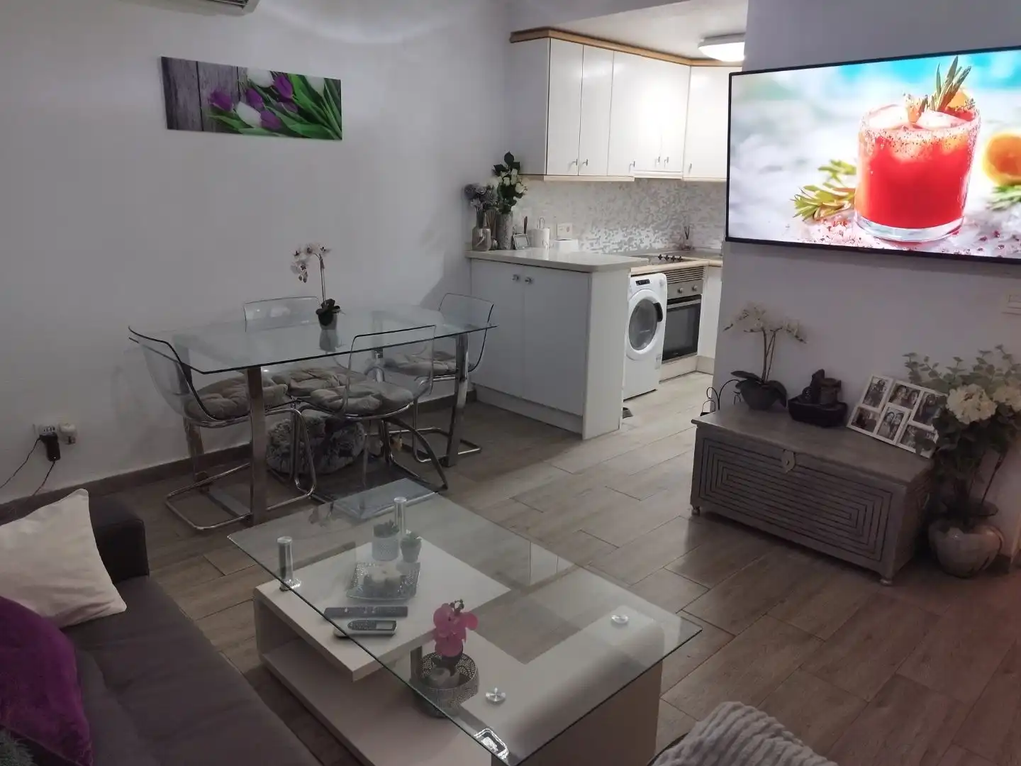 Cuina de Casa adosada en venda en Torrevieja amb Aire condicionat, Calefacció i Jardí privat