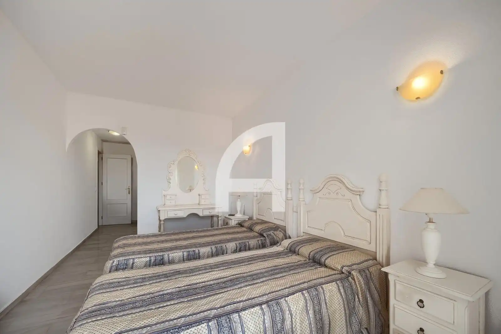 Dormitori de Casa adosada de lloguer en Mijas amb Aire condicionat, Calefacció i Terrassa