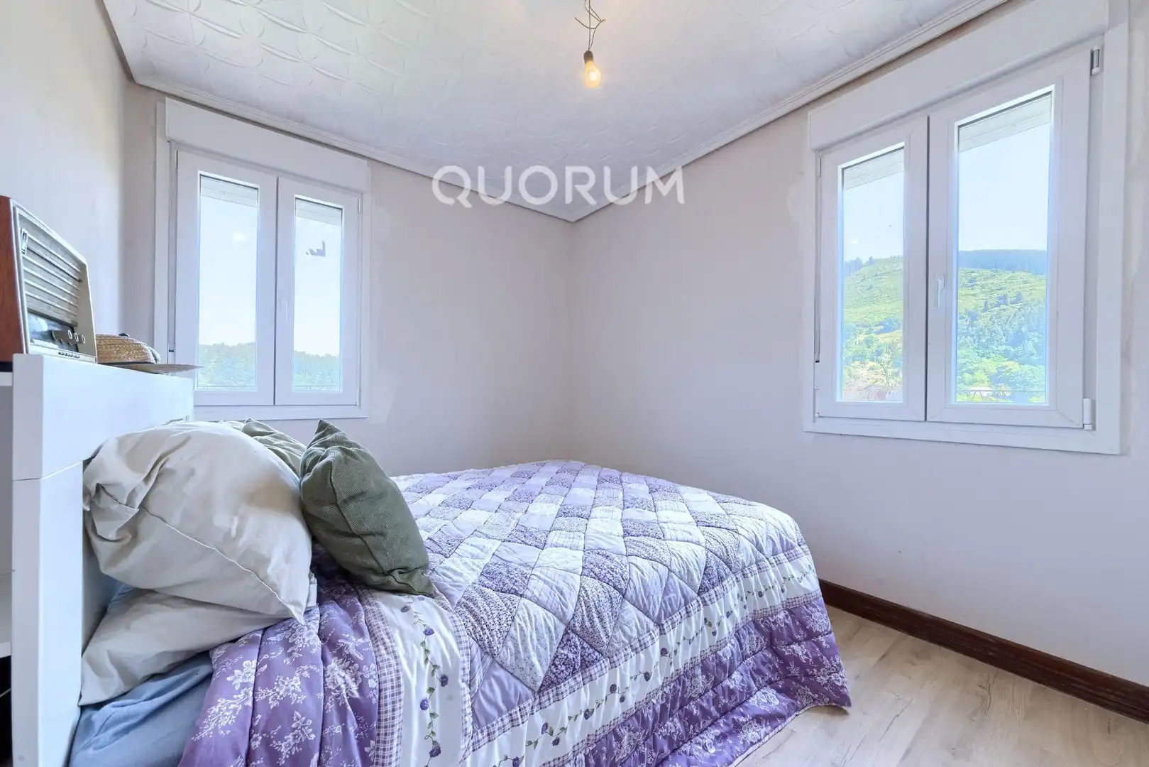 Schlafzimmer von Wohnung zum Verkauf in Arrigorriaga mit Parkett und Balkon