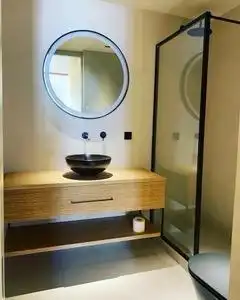 Bathroom of Attic for rent in Valencia  with Heating, Terrace and Storage room