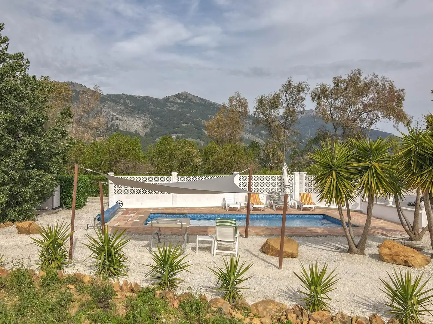 Jardín de Casa o chalet en venta en Casarabonela con Aire acondicionado, Jardín privado y Piscina