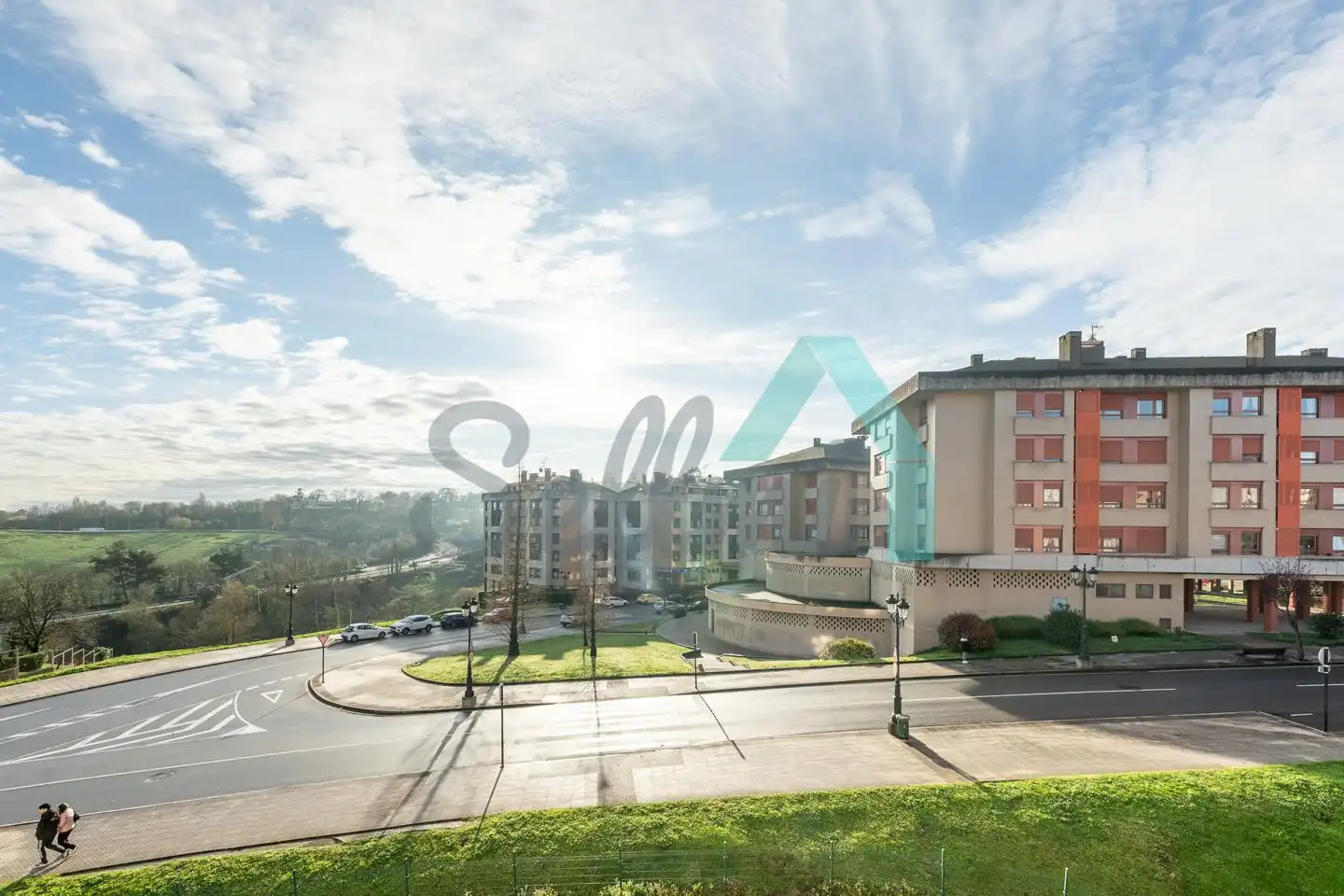 Exterior view of Flat for share in Oviedo   with Heating, Furnished and Internet