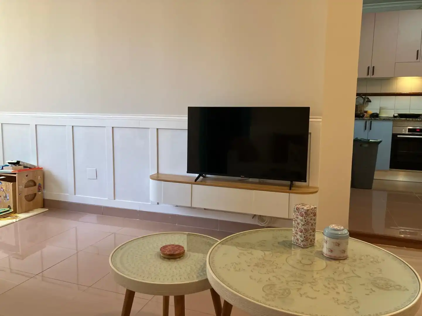 Sala de estar de Piso de alquiler en Santander con Calefacción y Amueblado