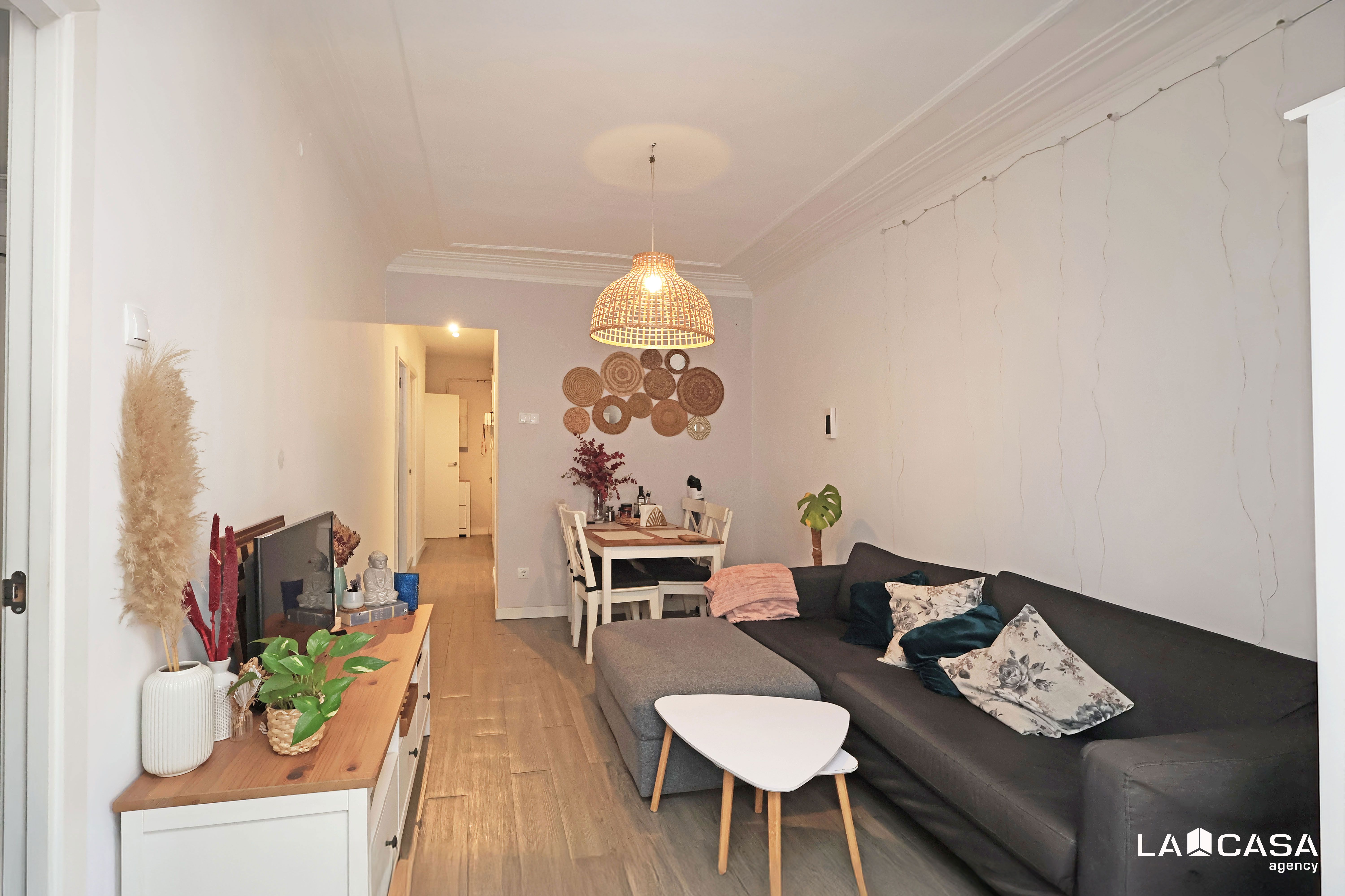 Sala d'estar de Pis en venda en L'Hospitalet de Llobregat