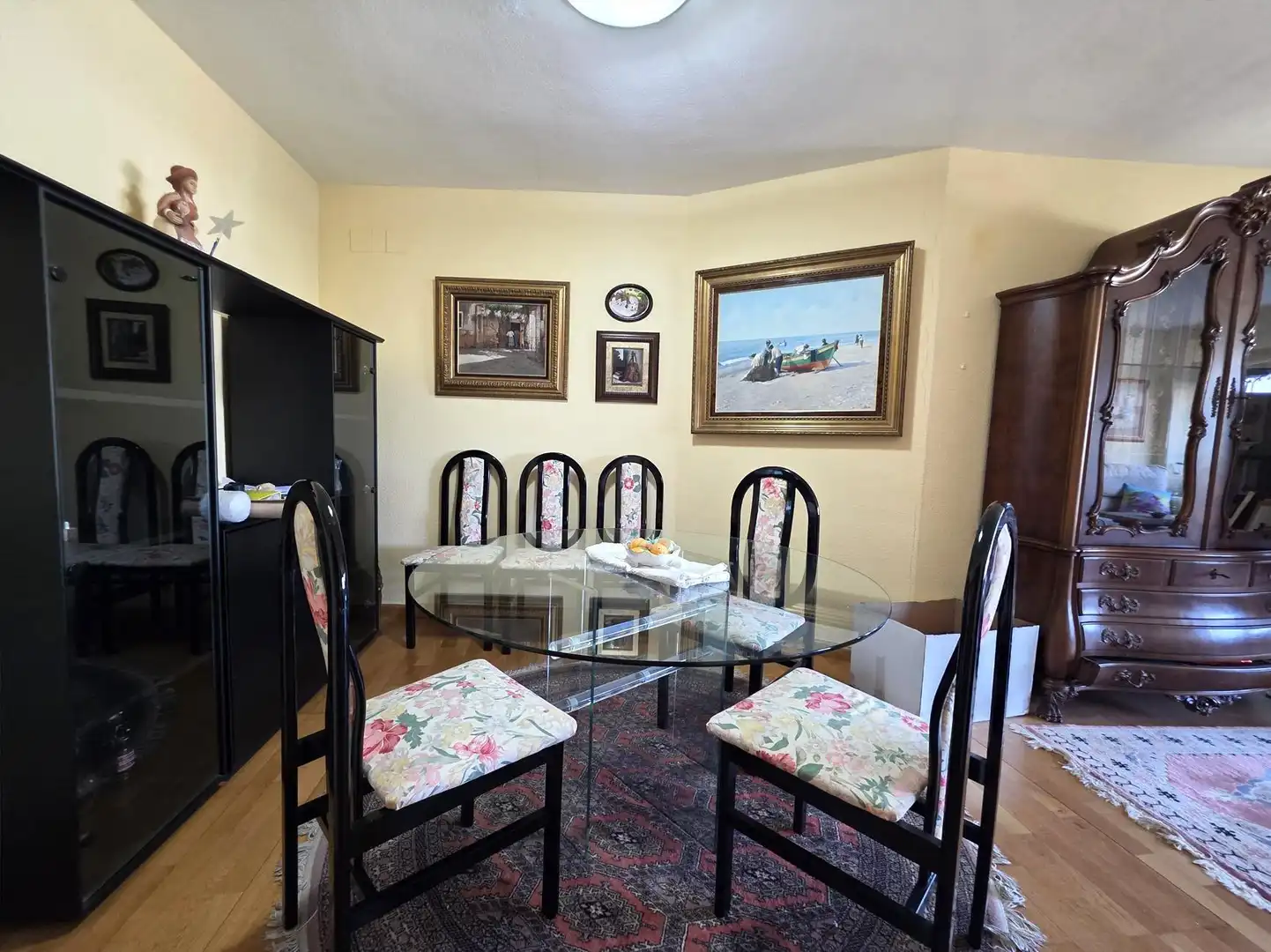 Comedor de Piso en venta en Castellón de la Plana / Castelló de la Plana con Calefacción, Jardín privado y Trastero