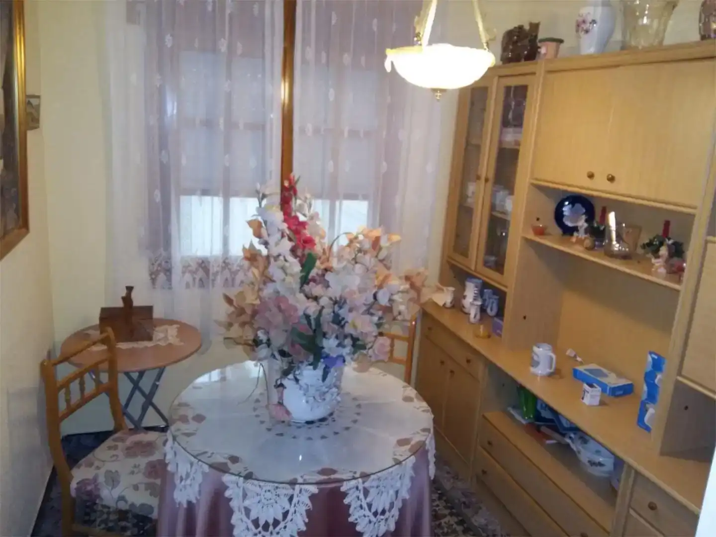 Esszimmer von Wohnung zur Miete in San Javier mit Klimaanlage, Privatgarten und Parkett