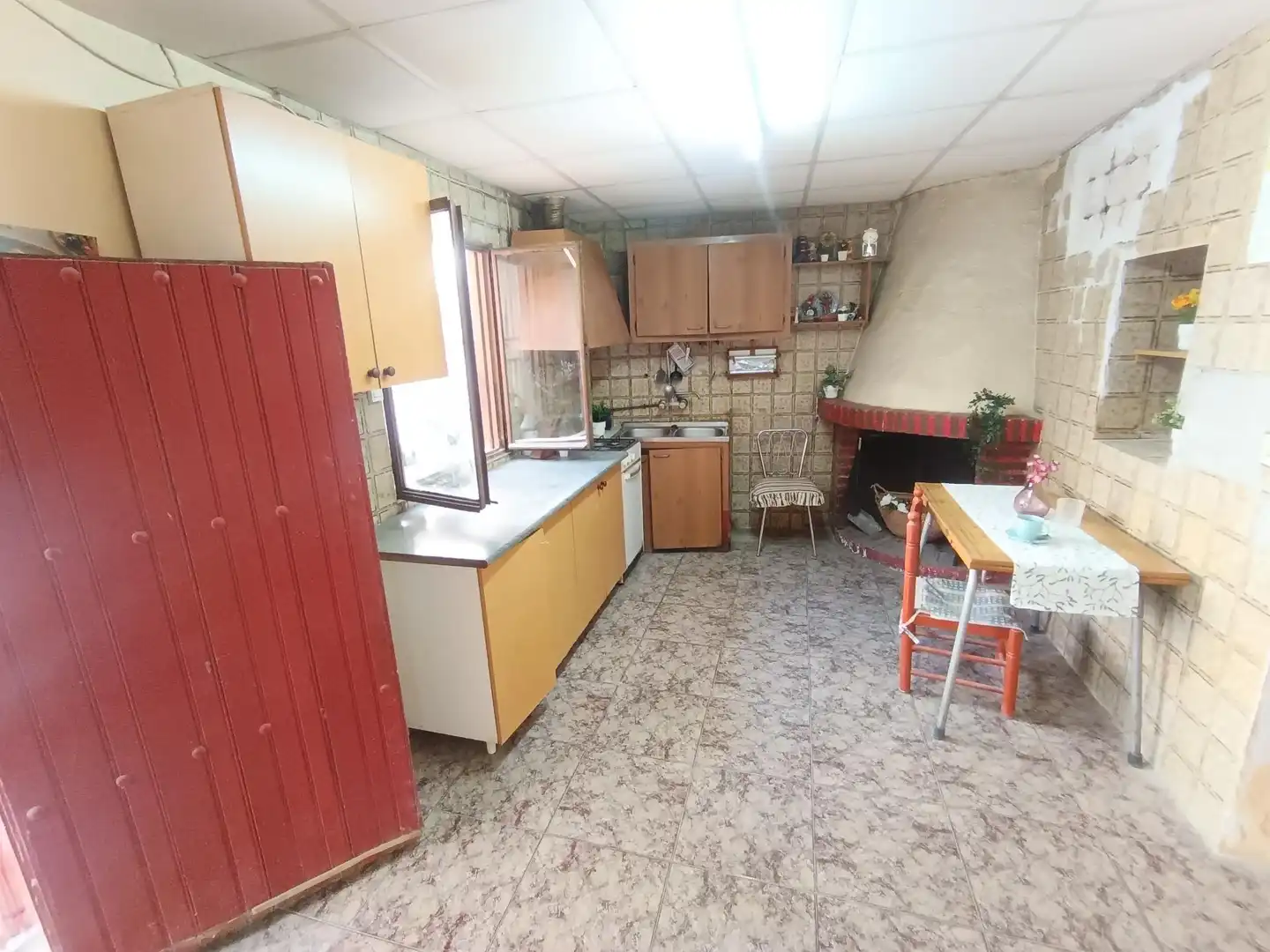 Cuina de Casa adosada en venda en Fortuna amb Terrassa