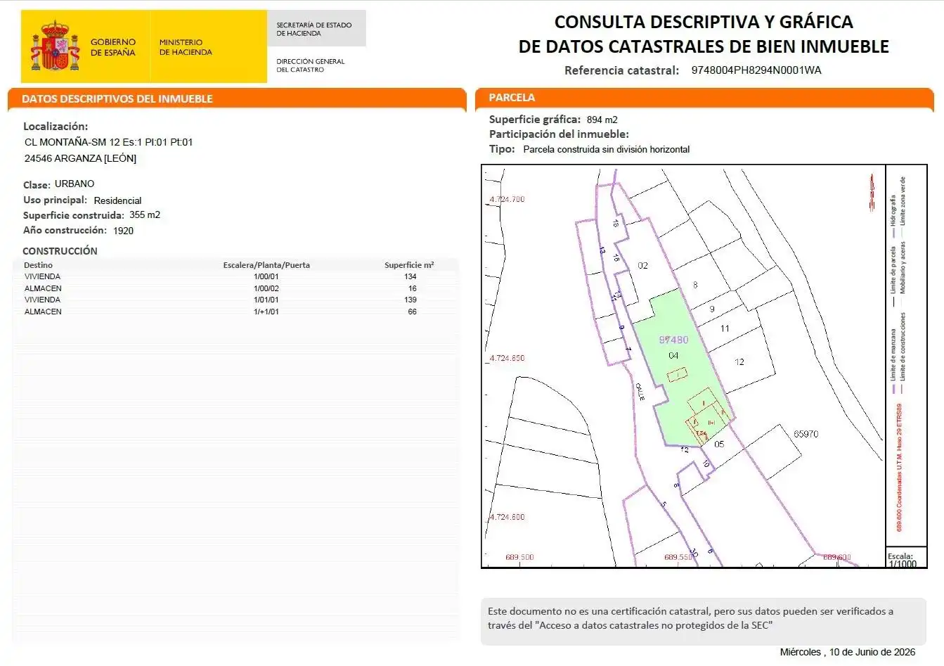 Chalet con terraza en venta en MONTAÑA-SM, imagen 57
