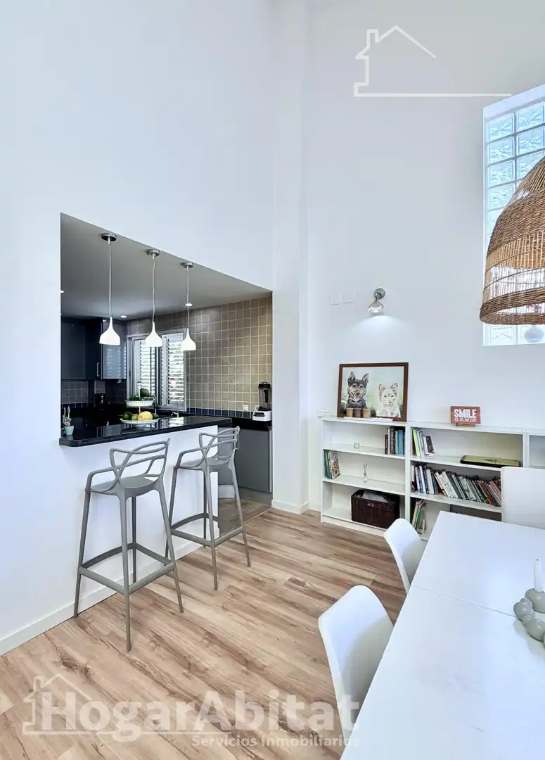 Cocina de Casa o chalet en venta en Torrent con Aire acondicionado, Calefacción y Jardín privado