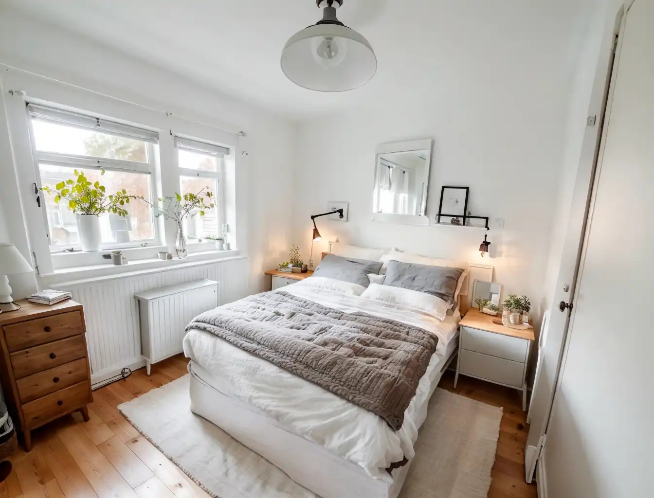 Schlafzimmer von Wohnung zum Verkauf in Madrid mit Klimaanlage, Heizung und Terrasse