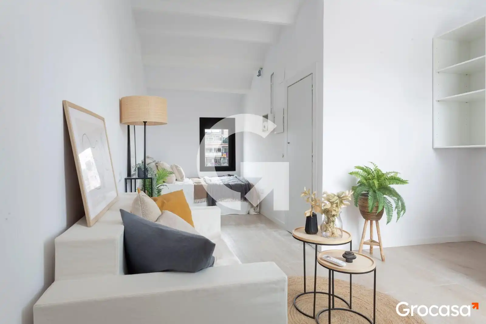 Living room of Study for sale in Sants - Montjuïc