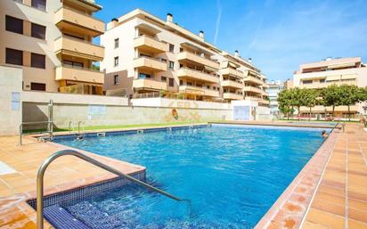 Swimming pool of Flat for sale in Lloret de Mar  with Air Conditioner, Furnished and Community pool