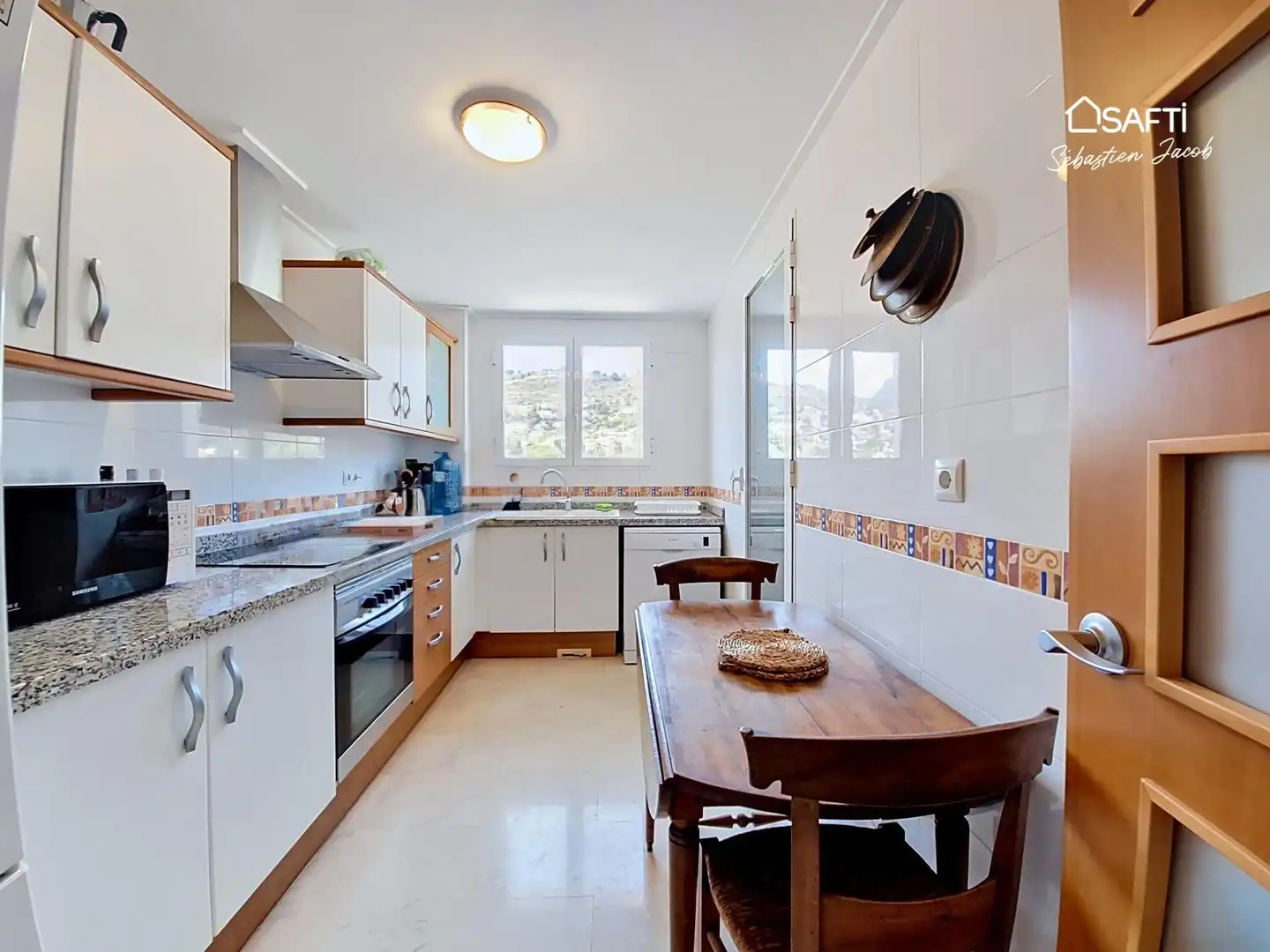 Küche von Wohnung zum Verkauf in Jávea / Xàbia mit Heizung, Terrasse und Balkon